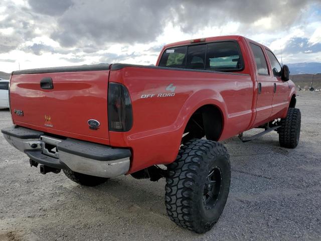 1FTSW31P63EC17161 - 2003 FORD F350 SRW SUPER DUTY RED photo 3