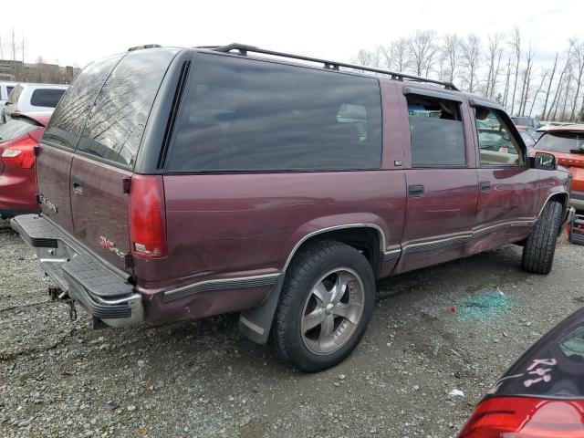 3GKFK16R3TG515398 - 1996 GMC SUBURBAN K1500 BURGUNDY photo 3