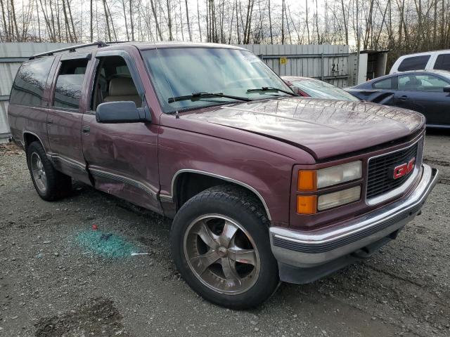 3GKFK16R3TG515398 - 1996 GMC SUBURBAN K1500 BURGUNDY photo 4