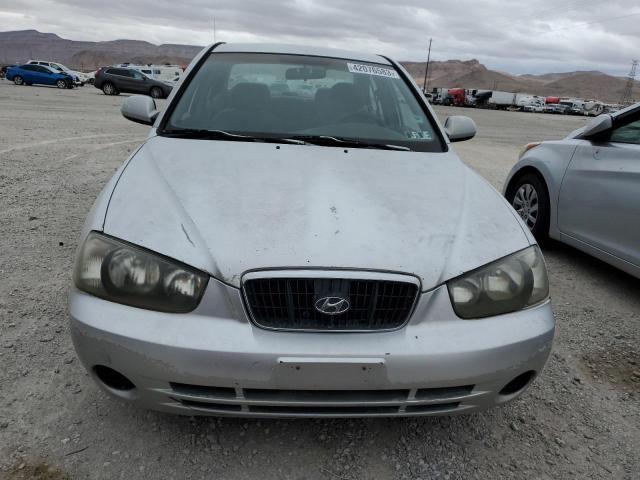 KMHDN45D12U466260 - 2002 HYUNDAI ELANTRA GLS SILVER photo 5