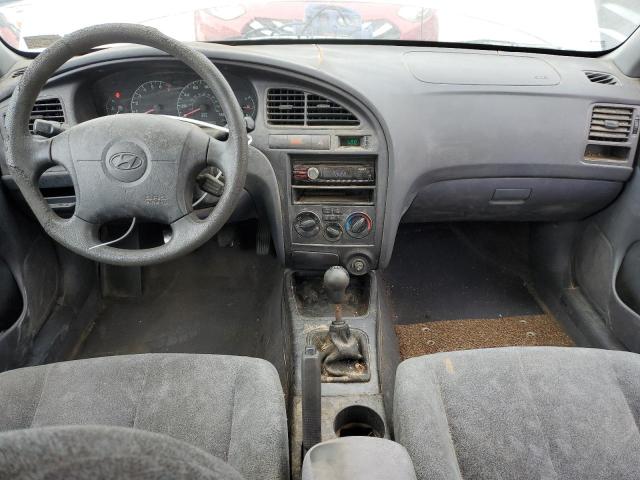 KMHDN45D12U466260 - 2002 HYUNDAI ELANTRA GLS SILVER photo 8