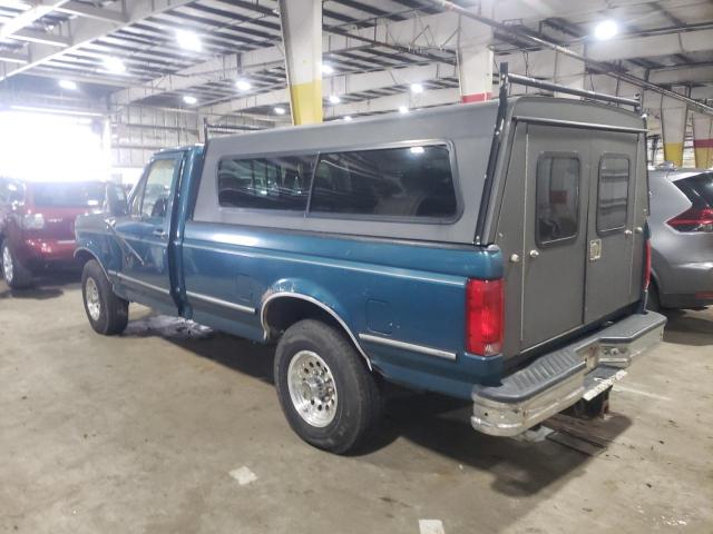 2FTHF25F3SCA10740 - 1995 FORD F250 BLUE photo 2