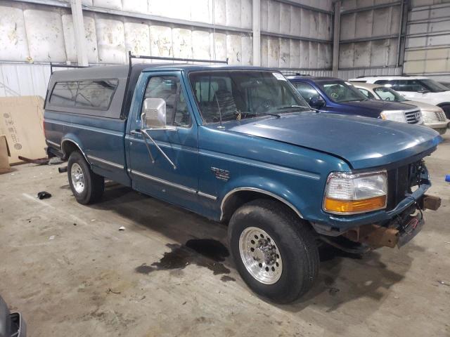 2FTHF25F3SCA10740 - 1995 FORD F250 BLUE photo 4