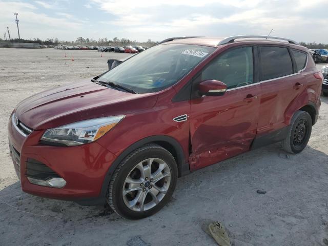 1FMCU0JX4EUA66902 - 2014 FORD ESCAPE TITANIUM RED photo 1