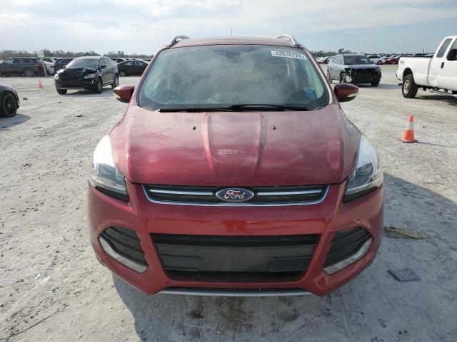 1FMCU0JX4EUA66902 - 2014 FORD ESCAPE TITANIUM RED photo 5