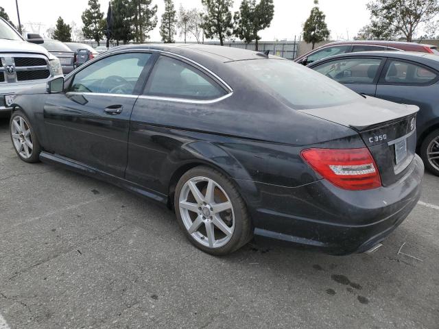 WDDGJ8JB8EG177541 - 2014 MERCEDES-BENZ C 350 4MATIC BLACK photo 2