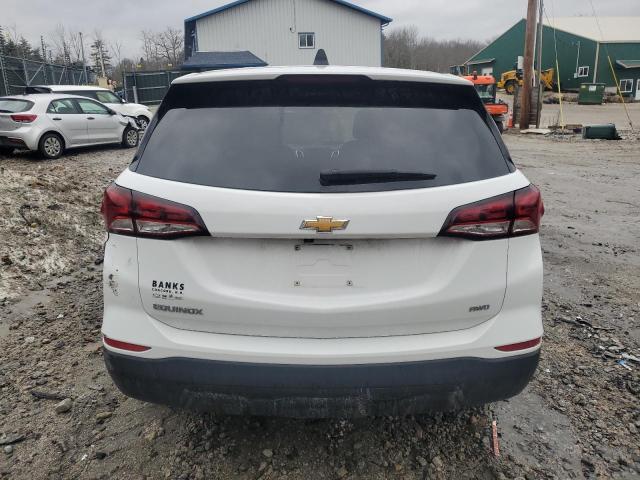 2GNAXSEV7N6144408 - 2022 CHEVROLET EQUINOX LS WHITE photo 6