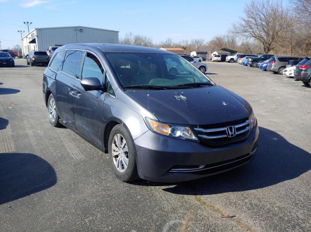 5FNRL5H64HB000777 - 2017 HONDA ODYSSEY EXL GRAY photo 1