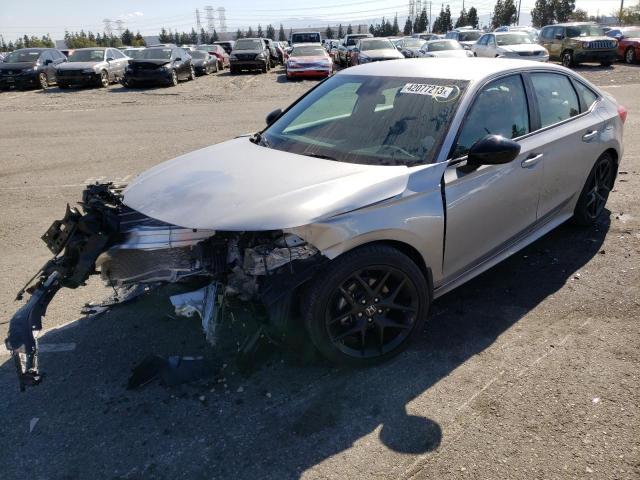 2HGFE2F59NH609392 - 2022 HONDA CIVIC SPORT 银色 照片 1