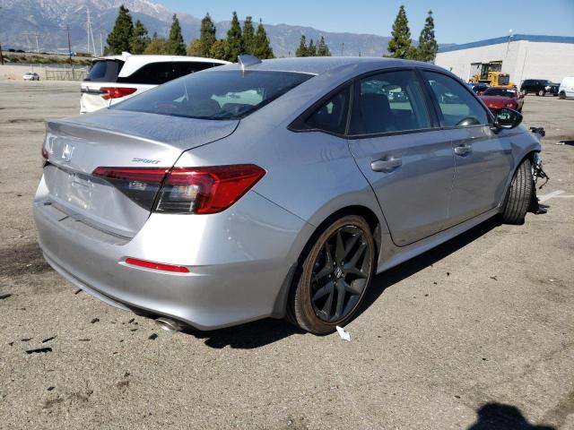 2HGFE2F59NH609392 - 2022 HONDA CIVIC SPORT 银色 照片 3