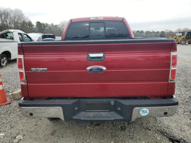 1FTFW1ET0EFB58764 - 2014 FORD F150 SUPERCREW RED photo 6