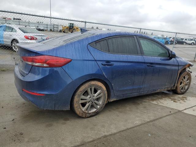 5NPD84LFXHH117410 - 2017 HYUNDAI ELANTRA SE BLUE photo 3