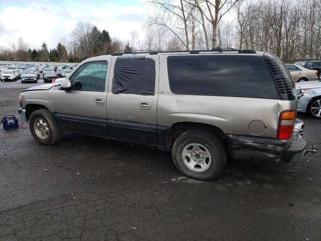 3GKFK16T41G181150 - 2001 GMC YUKON XL K1500 BEIGE photo 2