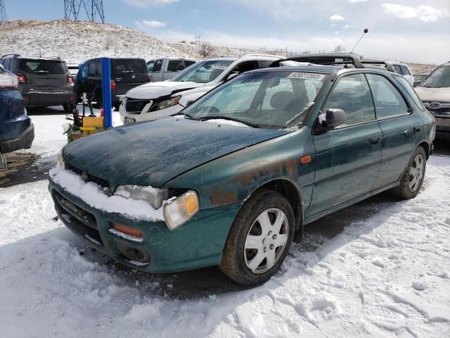 JF1GF4356YG809412 - 2000 SUBARU IMPREZA L GREEN photo 1