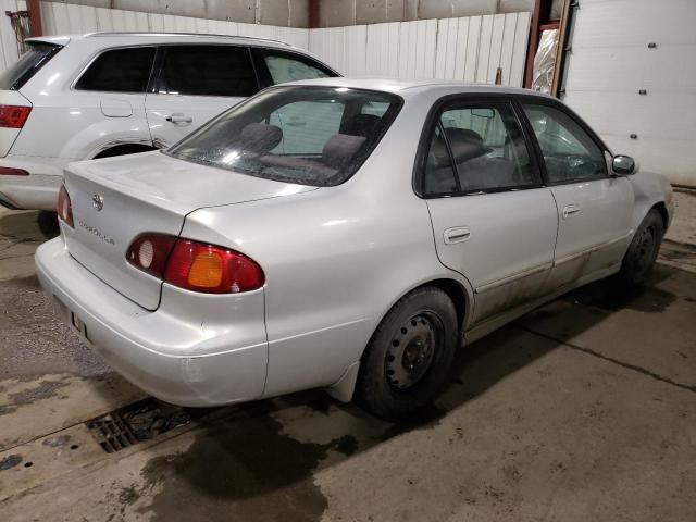 1NXBR12E41Z448079 - 2001 TOYOTA COROLLA CE SILVER photo 3