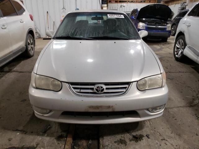 1NXBR12E41Z448079 - 2001 TOYOTA COROLLA CE SILVER photo 5