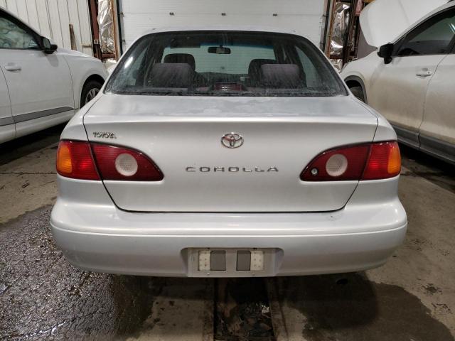 1NXBR12E41Z448079 - 2001 TOYOTA COROLLA CE SILVER photo 6