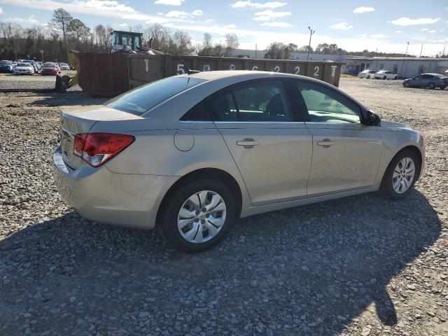 1G1PC5SH7C7300452 - 2012 CHEVROLET CRUZE LS BEIGE photo 3