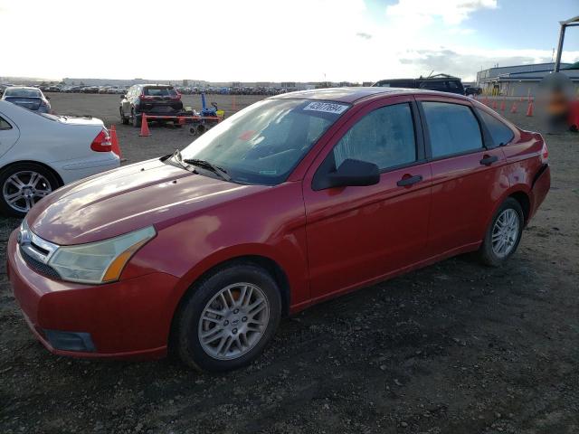 1FAHP3FN8AW285747 - 2010 FORD FOCUS SE RED photo 1