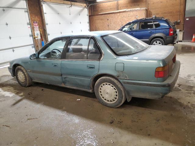 1HGCB7565MA051637 - 1991 HONDA ACCORD EX GREEN photo 2