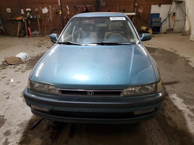 1HGCB7565MA051637 - 1991 HONDA ACCORD EX GREEN photo 5