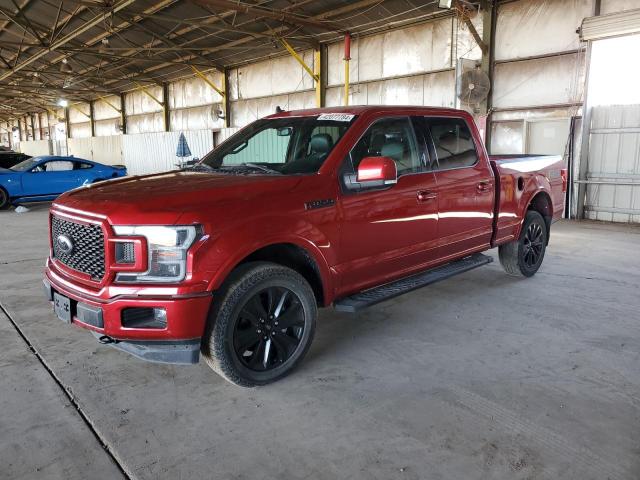 1FTFW1E47LFC23874 - 2020 FORD F150 SUPERCREW RED photo 1