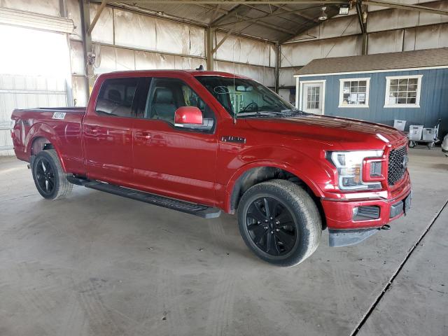 1FTFW1E47LFC23874 - 2020 FORD F150 SUPERCREW RED photo 4