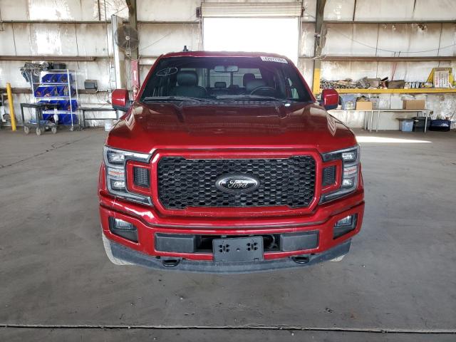 1FTFW1E47LFC23874 - 2020 FORD F150 SUPERCREW RED photo 5