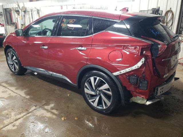 5N1AZ2MH0HN125127 - 2017 NISSAN MURANO S BURGUNDY photo 2