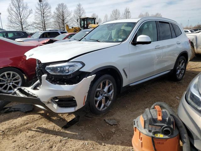 5UXTY5C04L9C71336 - 2020 BMW X3 XDRIVE30I WHITE photo 1