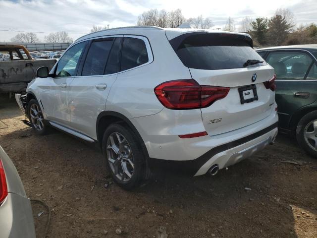 5UXTY5C04L9C71336 - 2020 BMW X3 XDRIVE30I WHITE photo 2