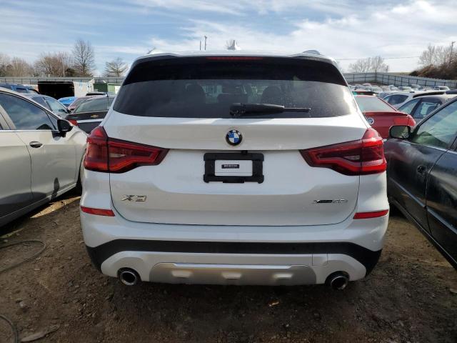 5UXTY5C04L9C71336 - 2020 BMW X3 XDRIVE30I WHITE photo 6