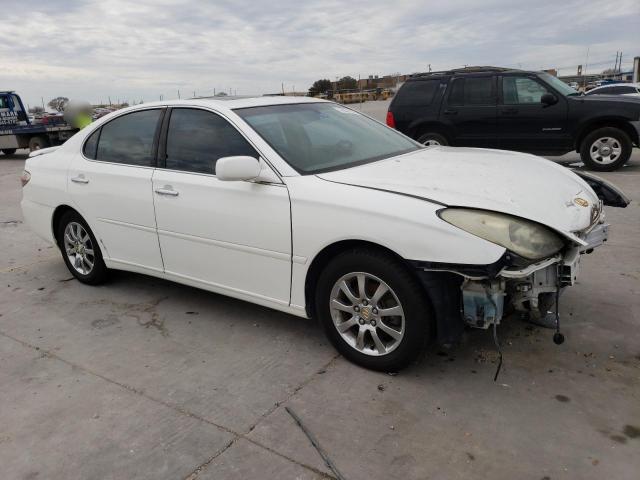 JTHBF30G330123848 - 2003 LEXUS ES 300 WHITE photo 4