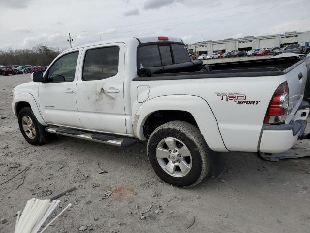 5TFJU4GN3DX045724 - 2013 TOYOTA TACOMA DOUBLE CAB PRERUNNER WHITE photo 2