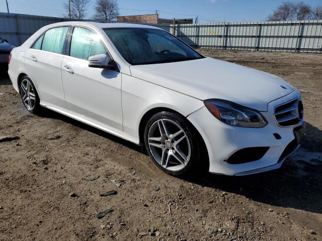 WDDHF8JB7EB072931 - 2014 MERCEDES-BENZ E 350 4MATIC WHITE photo 4