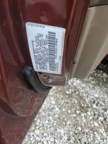 4T1BG22K71U847442 - 2001 TOYOTA CAMRY CE BURGUNDY photo 12