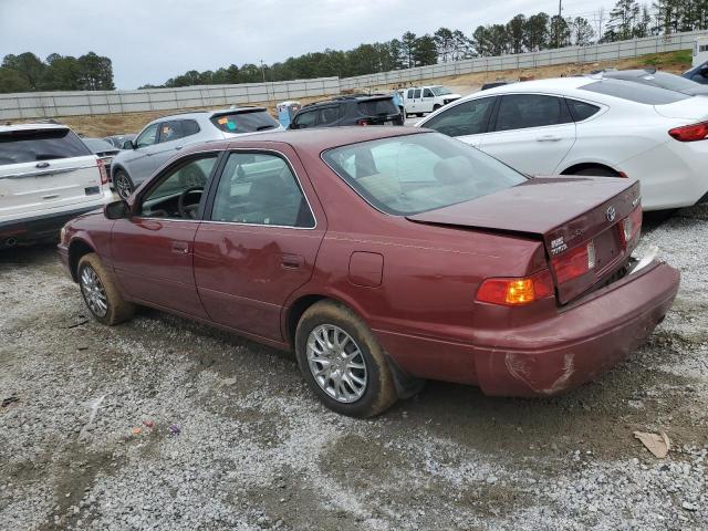 4T1BG22K71U847442 - 2001 TOYOTA CAMRY CE BURGUNDY photo 2