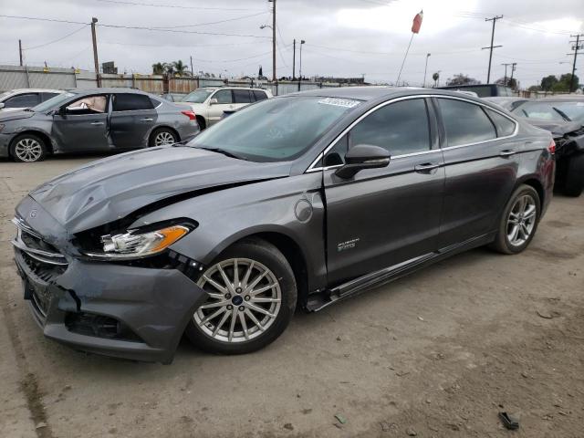 3FA6P0SU6GR229868 - 2016 FORD FUSION TITANIUM PHEV CHARCOAL photo 1