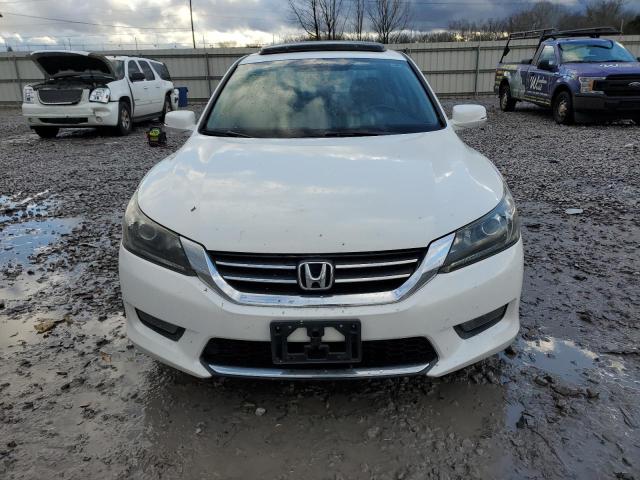 1HGCR2F87EA061022 - 2014 HONDA ACCORD EXL WHITE photo 5