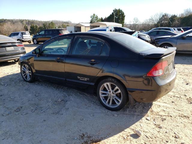 2HGFA55587H711218 - 2007 HONDA CIVIC SI BLACK photo 2