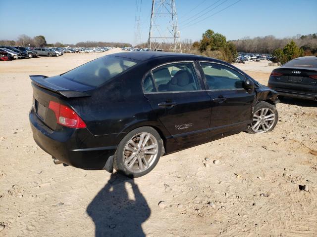 2HGFA55587H711218 - 2007 HONDA CIVIC SI BLACK photo 3