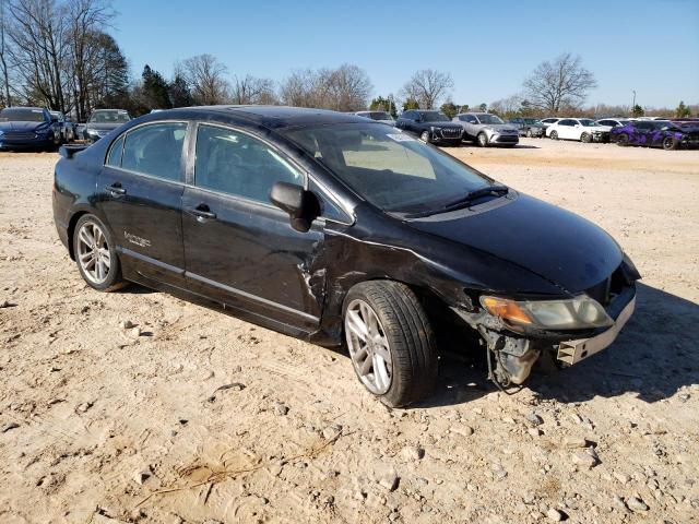 2HGFA55587H711218 - 2007 HONDA CIVIC SI BLACK photo 4