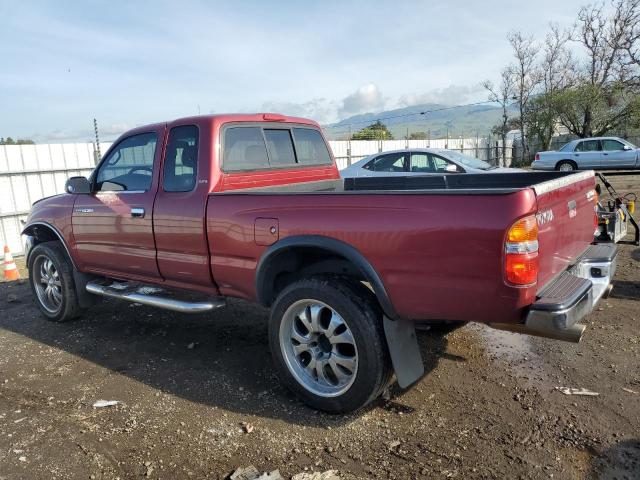 4TASN92N3YZ679191 - 2000 TOYOTA TACOMA XTRACAB PRERUNNER 红色 照片 2