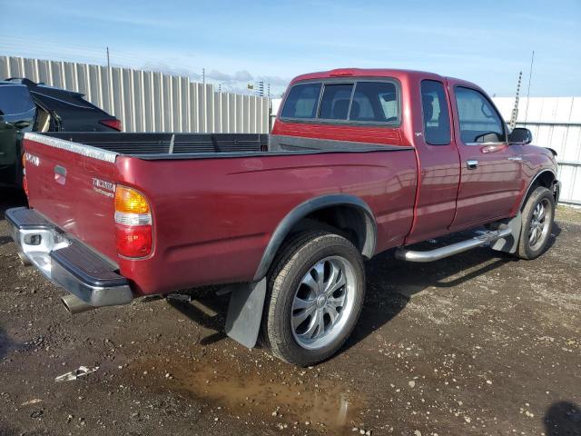 4TASN92N3YZ679191 - 2000 TOYOTA TACOMA XTRACAB PRERUNNER 红色 照片 3