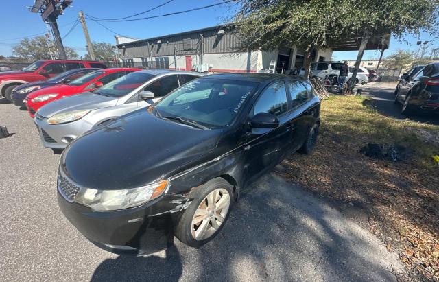 KNAFW5A3XD5672345 - 2013 KIA FORTE SX BLACK photo 2