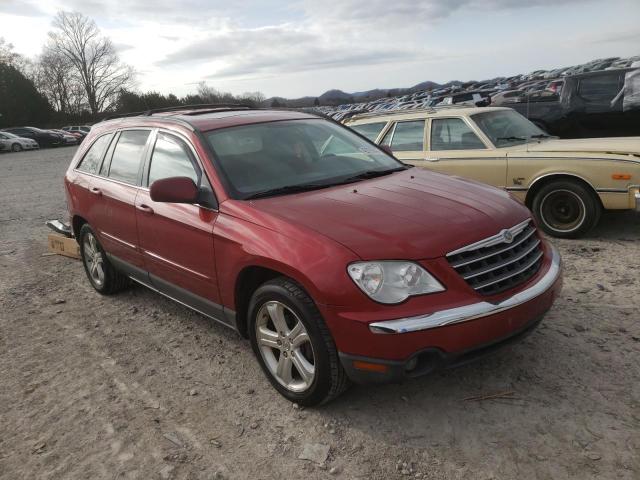 2A8GF68X17R299850 - 2007 CHRYSLER PACIFICA TOURING RED photo 4