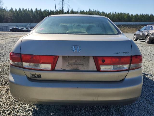 1HGCM56383A012848 - 2003 HONDA ACCORD LX TAN photo 6