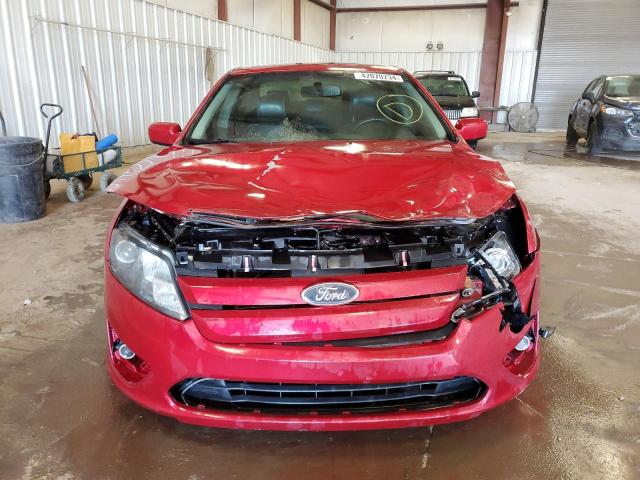 3FAHP0JG5CR165465 - 2012 FORD FUSION SEL BURGUNDY photo 5