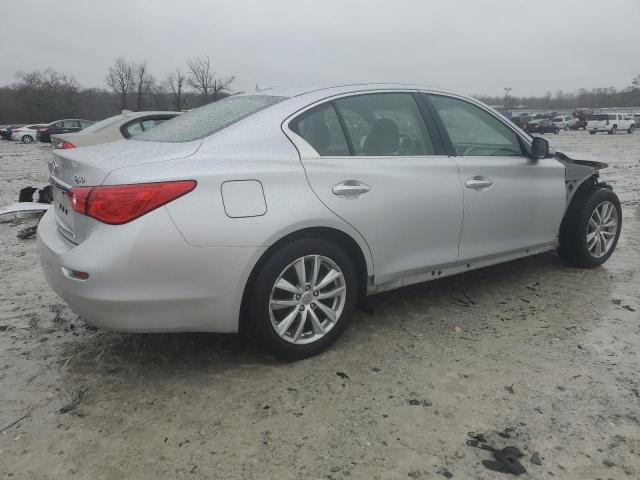 JN1CV7AR2HM682374 - 2017 INFINITI Q50 BASE SILVER photo 3