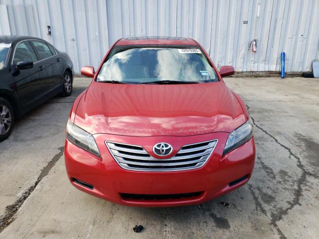 JTNBB46K173016831 - 2007 TOYOTA CAMRY HYBRID MAROON photo 5